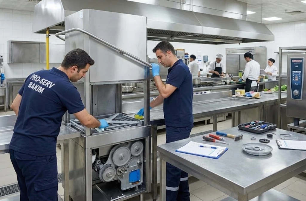 Endüstriyel Bakım Nasıl Yapılır? Mutfak Ekipmanları Periyodik Servisi